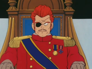 In the Dragon Ball Universe all crime boss’ wear formal military uniforms.